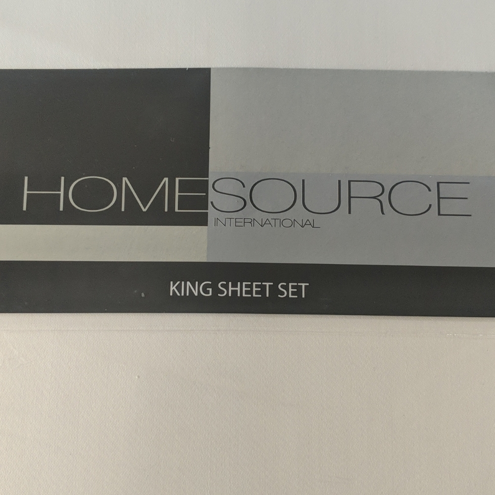 King sheet set